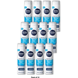Nivea Men Cooling Shaving Gel Sensitive Skin 7Oz (Pack of 12)