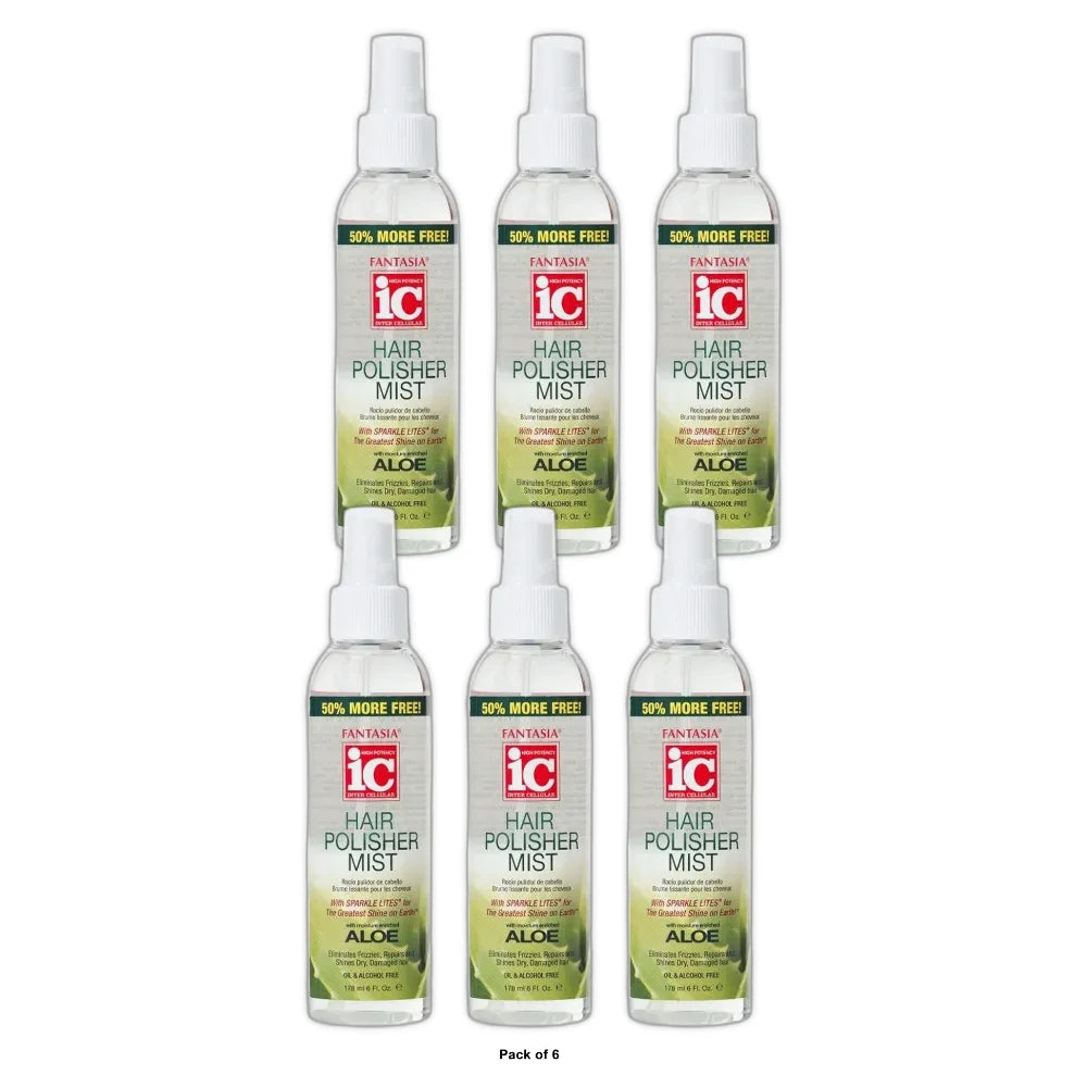 Fantasia IC Hair Polisher Mist  6 Fl. Oz (Pack of 6)