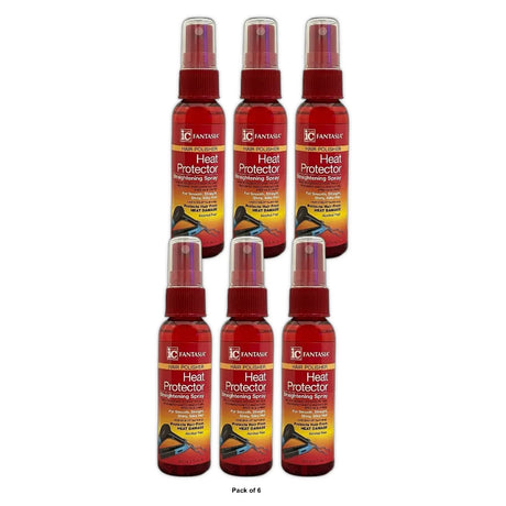 Fantasia IC Heat Protector Straightening Spray 2oz (Pack of 6)