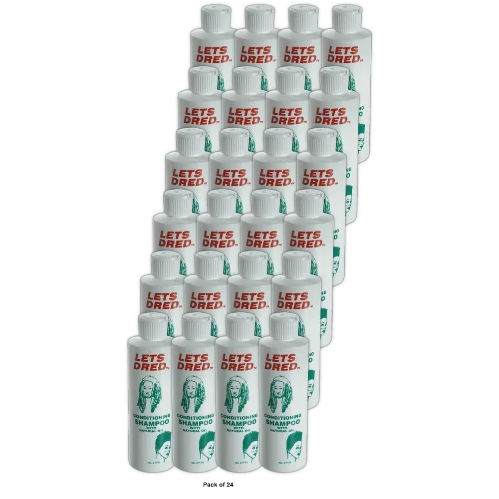 Lets Dred Conditioning Shampoo With Natural oil 8. Oz (Pack of 24)