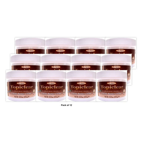 Topiclear Cocoa Butter Cream 18 oz (Pack of 12)