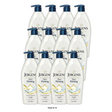 Jergens Skin Firming Body Lotion, with Collagen and Elastin, For Dry Skin, Derma 16.8 Oz (Pack of 12)