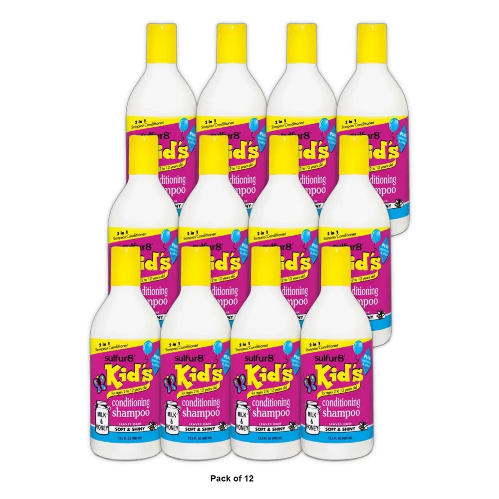 Sulfur 8 Kids- Conditioning Shampoo 13.5oz (Pack of 12)