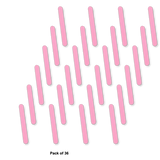 Trim Nail Care Salon Boards Fine And Light Fine Grit Pink 0.53Oz (Pack of 36)