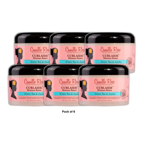 Camille Rose Curlaide Soften & Smooth Styling Cream with Aloe Vera & Honey 8oz (Pack of 6)