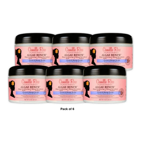 Camille Rose Algae Renew Deep Conditioning Mask, 8.0 oz. (Pack of 6)