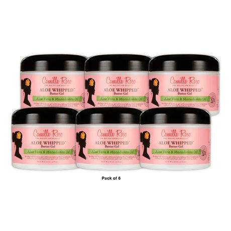 Camille Rose Naturals Aloe Whipped Butter Gel - 8oz (Pack of 6)