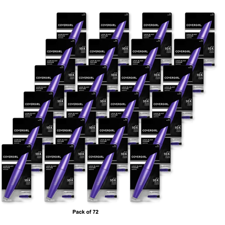 Cover Girl Lashblast Fusion Mascara Black #865 0.44Oz (Pack of 72)