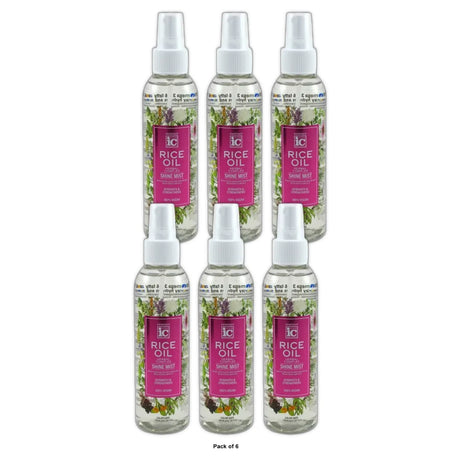 Fantasia IC Rice Oil Shine Mist – 6 Fl. Oz (Pack of 6)