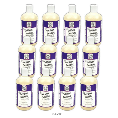 Curl Junkie Curl Queen Smoothing Hair Styling Gel, 12 Fl. Oz. (Pack of 12)