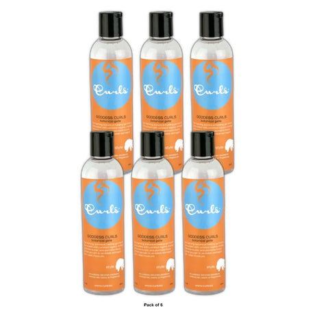 Curls Goddess Curls Botanical Gelle 8 FL. Oz (Pack of 6)