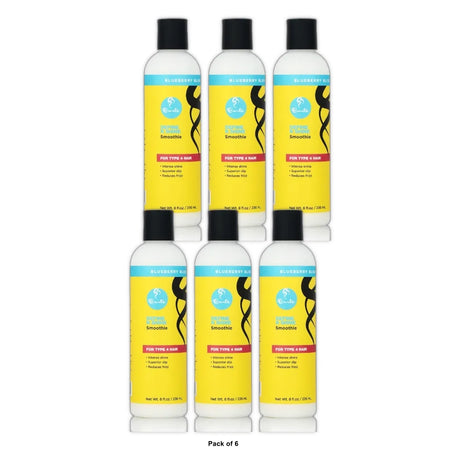 CURLS Blueberry Bliss Define N Shine Smoothie, 8 Fl. Oz (Pack of 6)