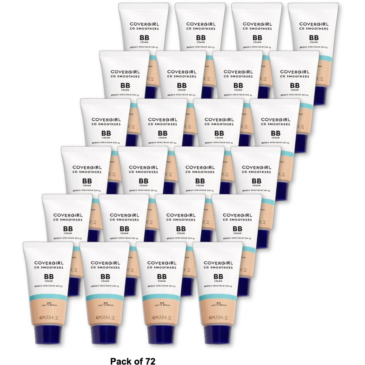 Cover Girl Smoothers Spf 15 Tinted Moisturizer Light To Medium #810 0.35Oz (Pack of 72)