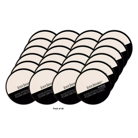 Black Radiance True Complexion Loose Setting Powder - Makeup Finishing Powder - 0.52oz (Pack of 48)