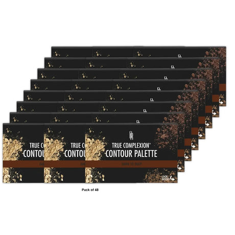 Black Radiance True Complexion Contour Palette - Dark to Deep - 0.38oz (Pack of 48)