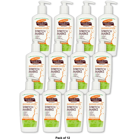 Palmers Cocoa Butter Formula Massage Lotion For Stretch Marks 8.5Oz (Pack of 12)