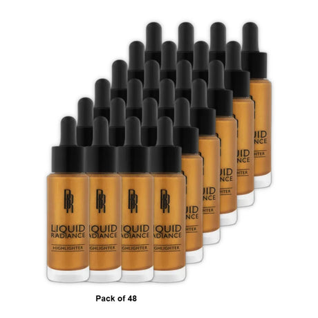 Black Radiance Liquid Radiance Highlighter Makeup - Gold Dust-
  1 fl oz(Pack of 48)
