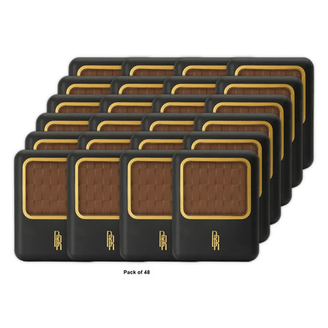 Black Radiance Pressed Powder - Makeup Finishing Powder - Cafe (Deep)- 0.28 oz (Pack of 48)