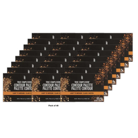 Black Radiance True Complexion Contour Palette - Light to Medium - 0.38oz (Pack of 48)