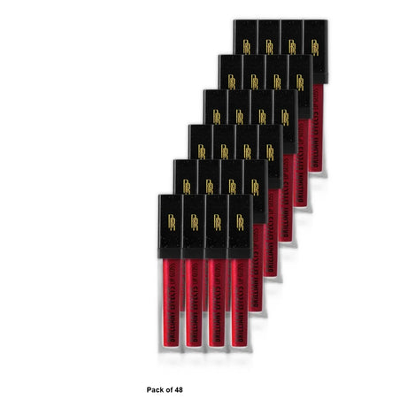 Black Radiance Brilliant Effects Lip Gloss Fire Cracker-0.3 fl Oz (Pack of 48)