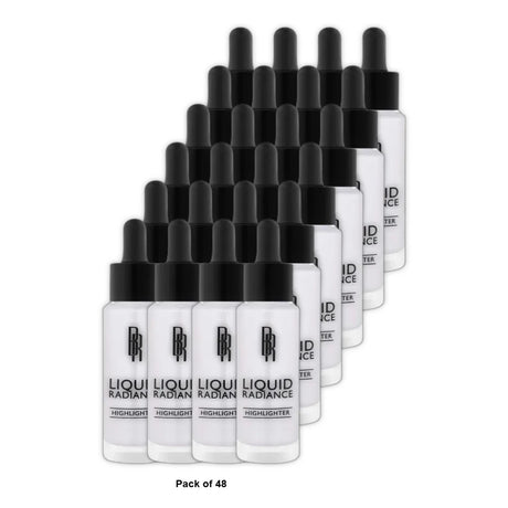 Black Radiance Liquid Radiance Highlighter Makeup - Moonlit Glow-1 fl oz (Pack of 48)