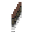Black Radiance Precision Eyebrow Sculptor - Blackish Brown-0.001oz (Pack of 48)