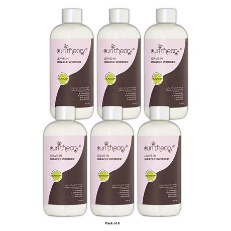 Curl Theory Leave-In Miracle Worker - 12 Fl. Oz (Pack of 6)