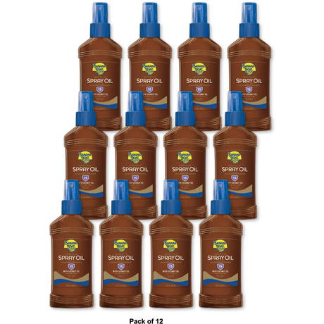 Banana Boat Protective Spray Oil SPF 15 8Oz (Pack of 12)