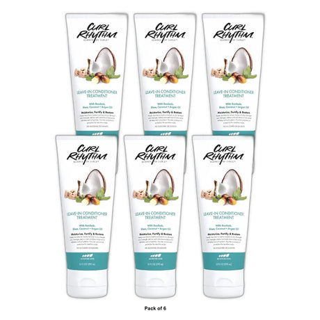 Curl Rhythm Leave-In Conditioner Treatment, 10 Fl. Oz (Pack of 6)