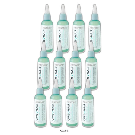 Girl+Hair RESTORE+ UNDER HAIR CARE Protective restoring Balm - 3.4 Fl. Oz (Pack of 6)