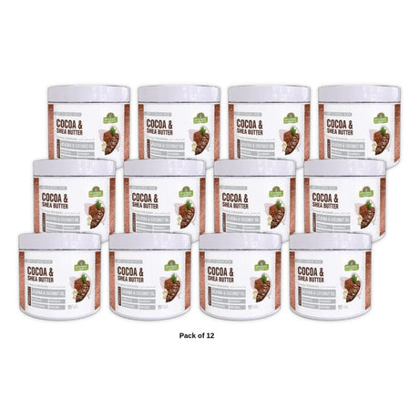 Spanish Garden 18130 Dry & Rough Skin Cream (Cocoa & Shea Butter) 2 Oz (Pack of 24)