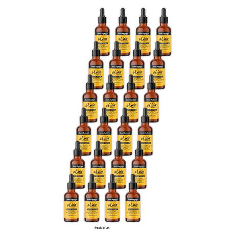 Aunt Jackie s Curls & Coils Elixir Essentials Saw Palmetto and Jamaican Black Ca 2. Oz (Pack of 24)