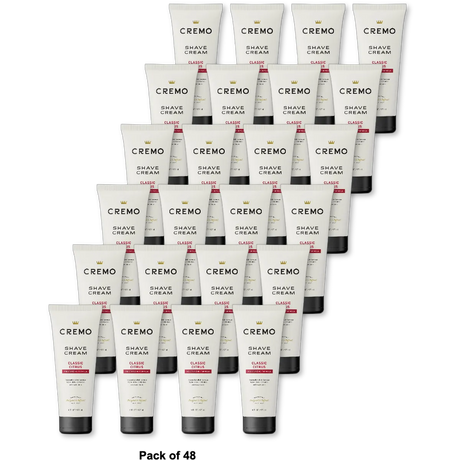 Cremo Concentrated Mens Shave Cream Classic Scent 6Oz (Pack of 48)