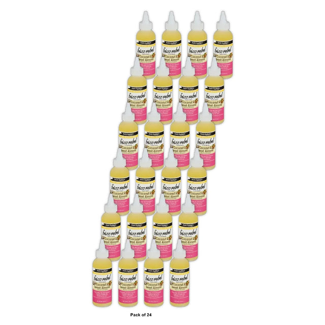 Aunt Jackie s Frizz Rebel Coconut & Sweet Almond 4.0 FL OZ (Pack of 24)