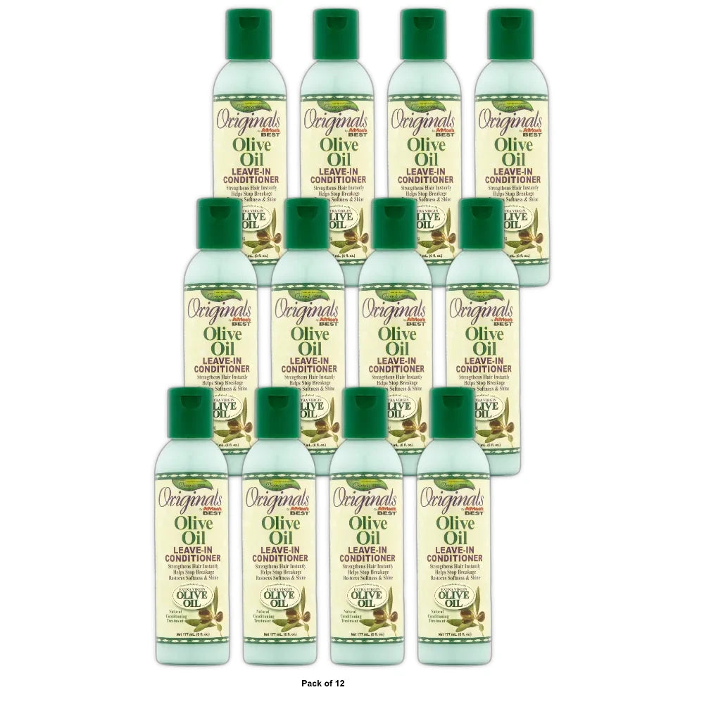 Originals by Africa s Best Olive and Shea Leave-In Conditioner 6 fl oz (Pack of 12)