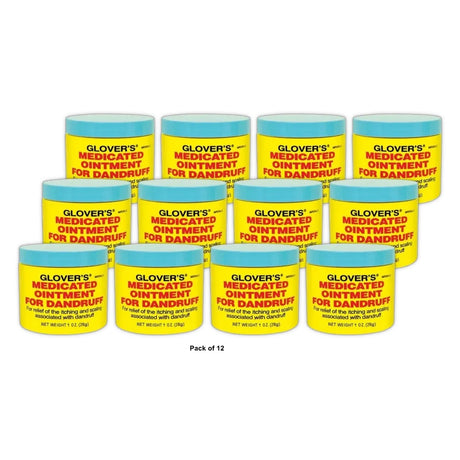 Glovers Medicated Ointment for Dandruff 1 oz (Pack of 12)