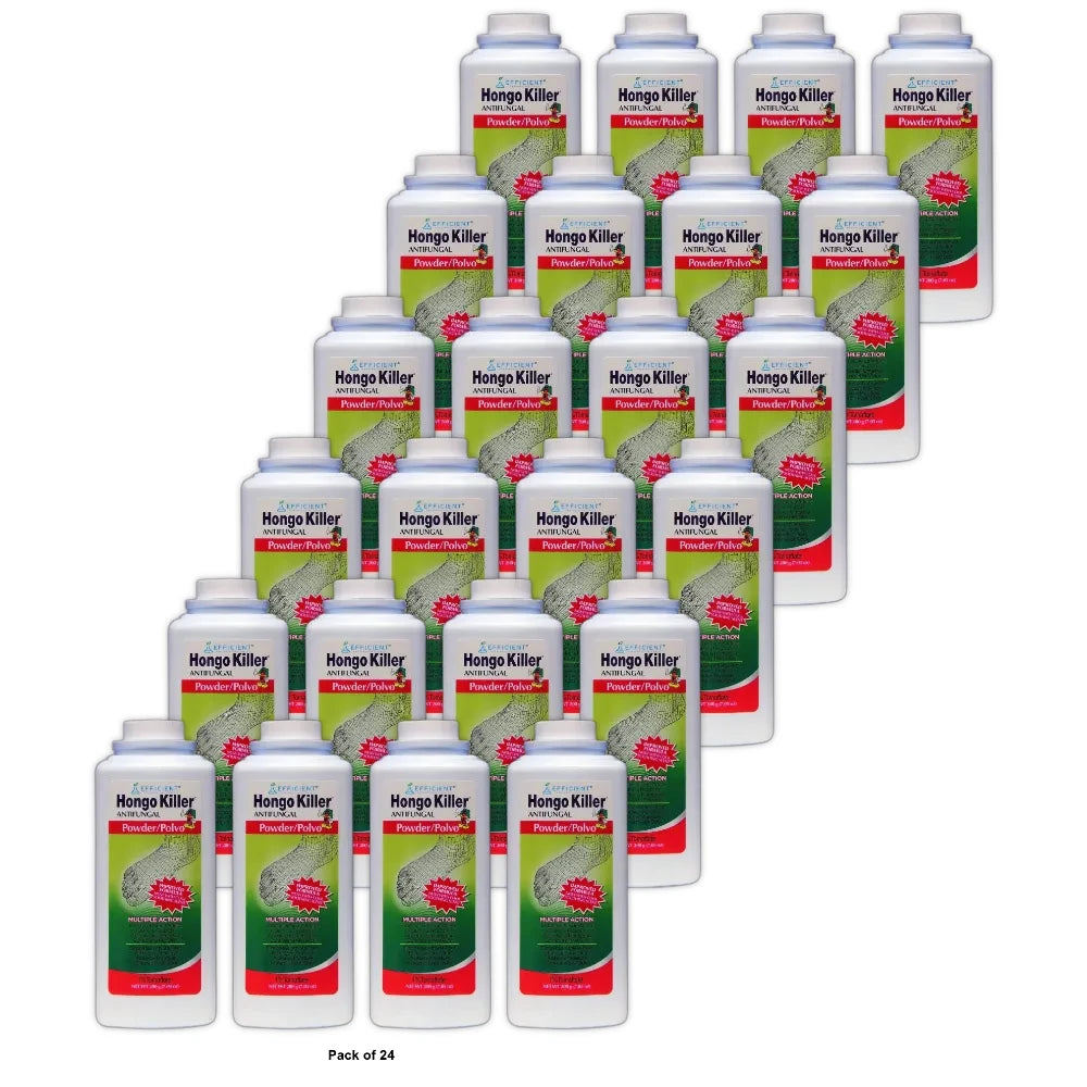Hongo Killer Antifungal Powder. Athlete s Foot Ringworm and Jock Itch Relief. S 7.5 Oz (Pack of 24)