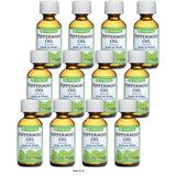 De La Cruz 100% Pure Essential Oil Peppermint Oil 1 Fl Oz (Pack of 24)