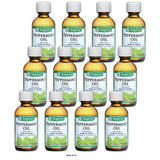De La Cruz Peppermint Oil Fragrance Essential Oils for Aromatherapy Diffuser and 2. Oz (Pack of 12)