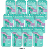 Skintimate Sensitive Skin Womens Disposable Razor 3.53oz (Pack of 12)
