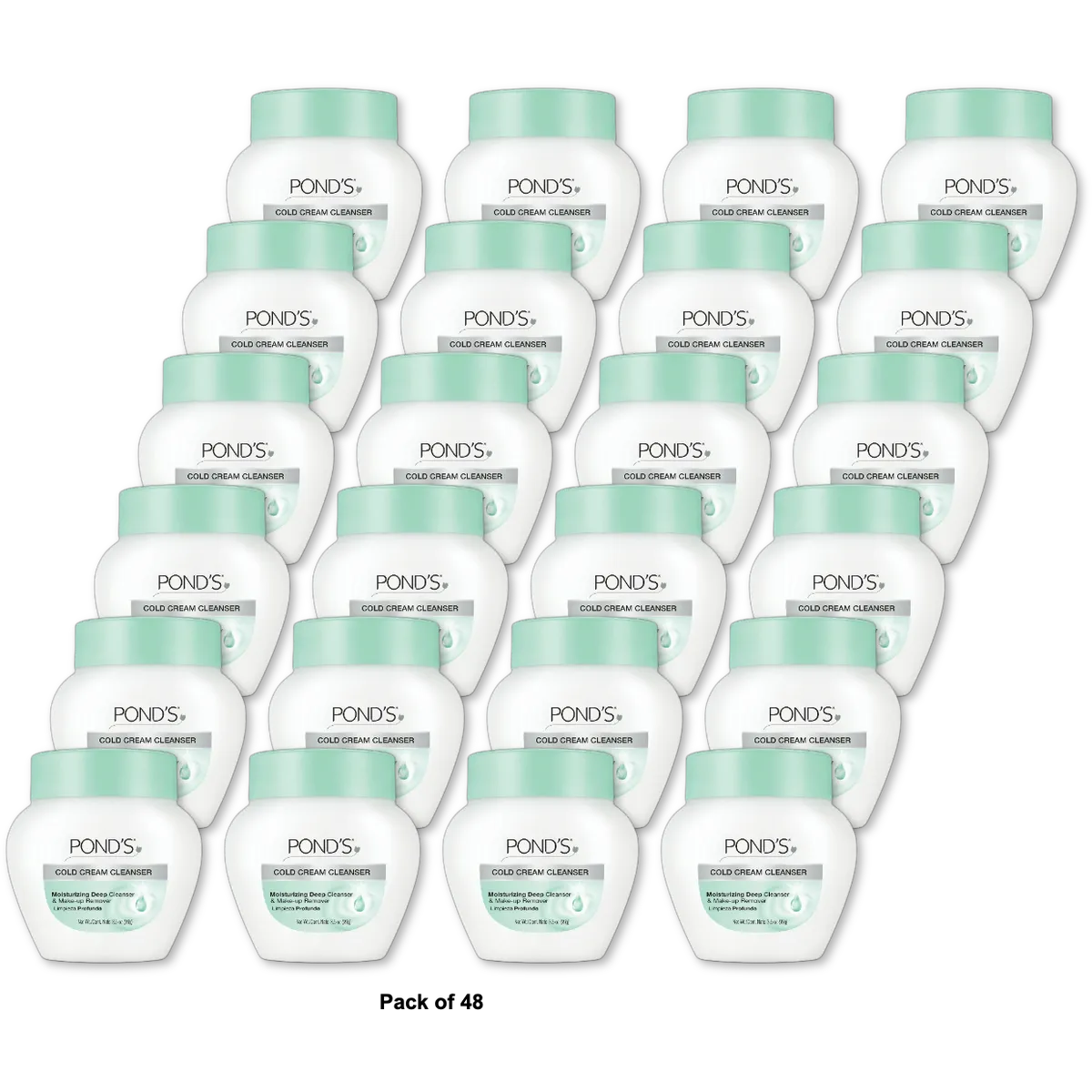 Ponds Cold Cream Deep Cleanser 3.5Oz (Pack of 48)
