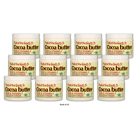 Fruit of the Earth Cream - Cocobutter 4 oz (Pack of 12)