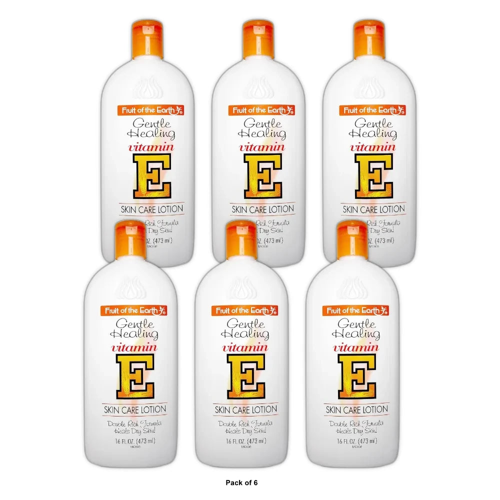 Fruit of the Earth Vitamin E Lotion 16 Oz. (Pack of 6)