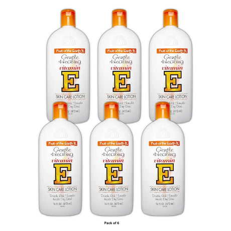 Fruit of the Earth Vitamin E Lotion 16 Oz. (Pack of 6)