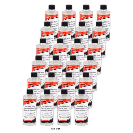 SuperNail Nail Polish Thinner 4 Oz (Pack of 24)