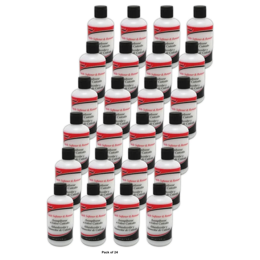 SuperNail Cuticle Softener and Remover 8 oz (Pack of 24)