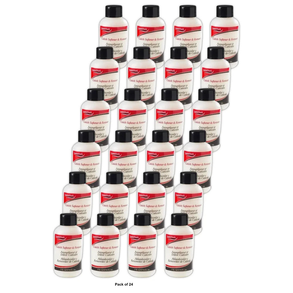Supernail Cuticle Softener & Remover 4 Oz (Pack of 24)