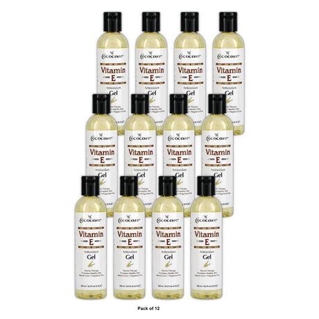 Cococare Face Moisturizers Vitamin E Antioxidant Gel 8.5. Oz (Pack of 12)
