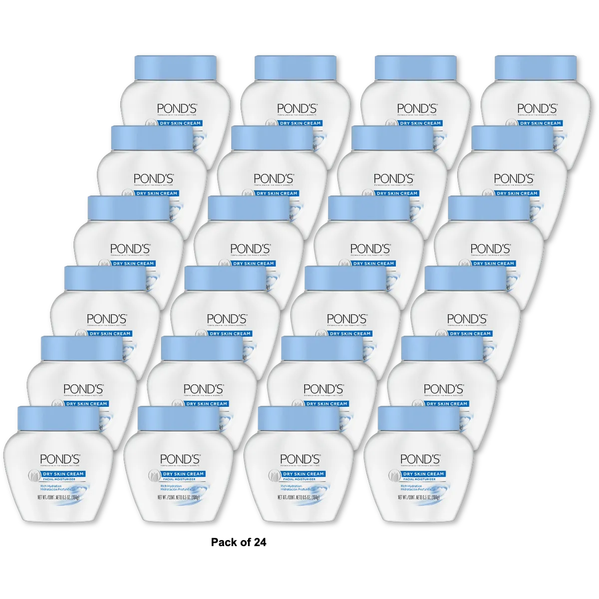 Ponds Dry Skin Cream 6.5Oz (Pack of 24)