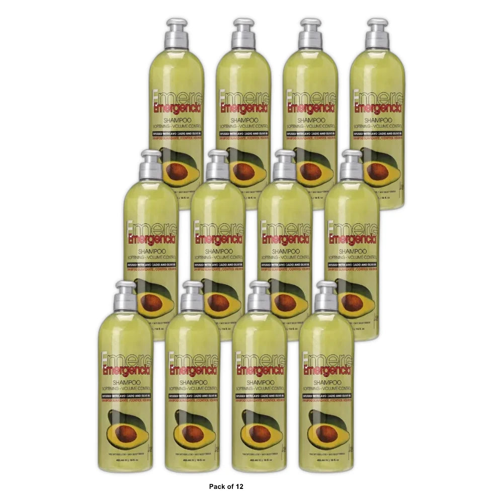 Toque Magico Emergencia Shampoo Avocado and Olive 16 oz (Pack of 12)